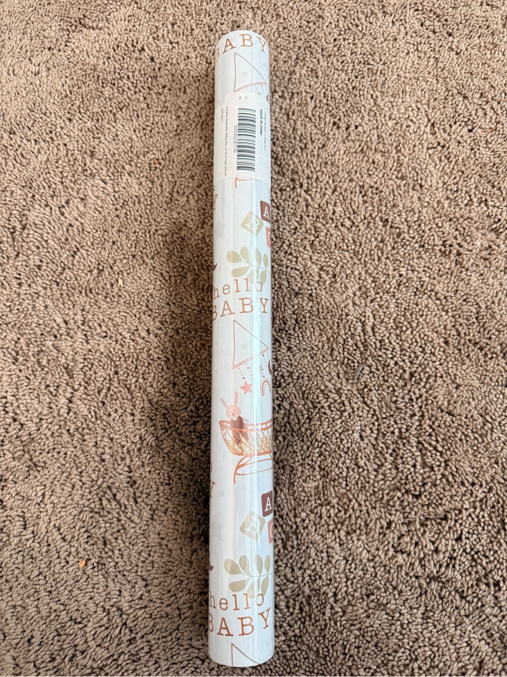 LeZakaa Reversible Baby Shower Wrapping Paper – 32.8 Feet